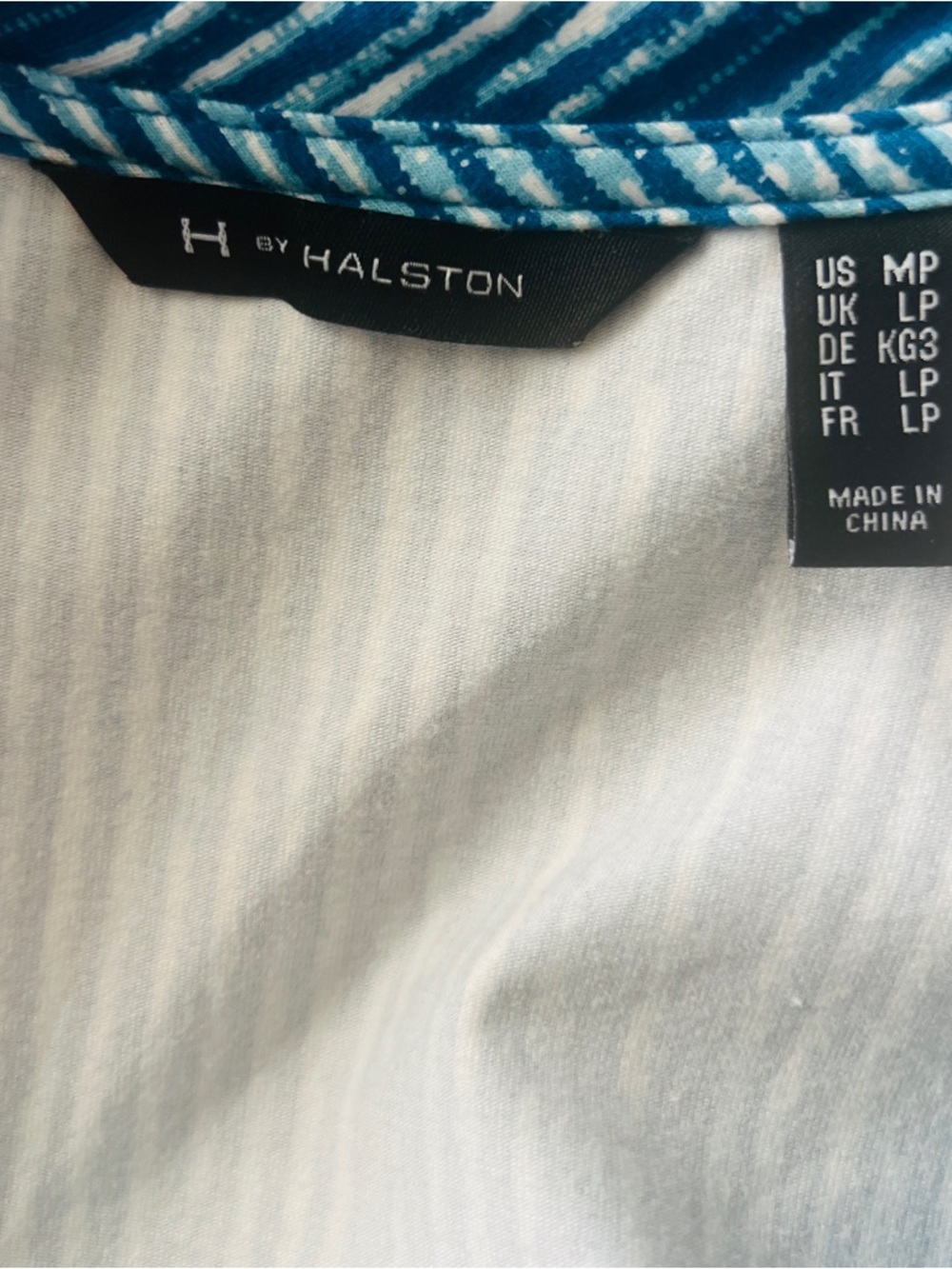 H By Halston PreppyStriped Midi Dress Classic Vacay Office Casual SZ M Petite - Picture 7 of 8
